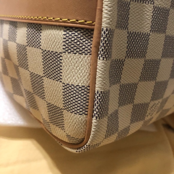 Louis Vuitton Speedy Bandouliere 30 in Damier Azur - Picture 10 of 17